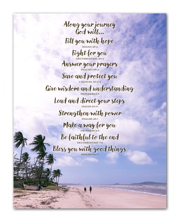 inspirational gifts for women beach print